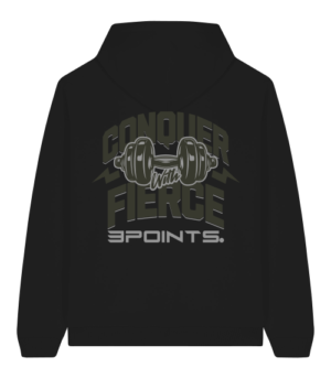 OVERSIZED HOODIE CONQUER FIERCE BACKPRINT