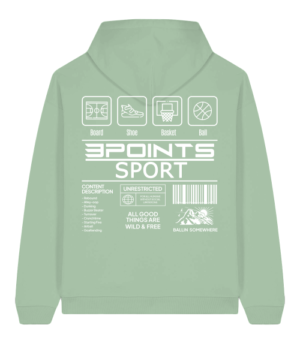 OVERSIZED HOODIE – BALLIN SOMEWHERE JADE