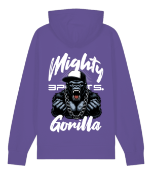 HOODIE MIGHTY GORILLA BACKPRINT