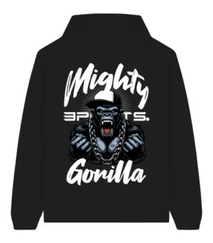 OVERSIZED HOODIE MIGHTY GORILLA BACKPRINT