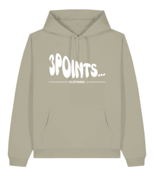 OVERSIZED HOODIE 3POINTS... STONE