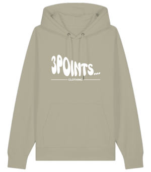 HOODIE 3POINTS... STONE
