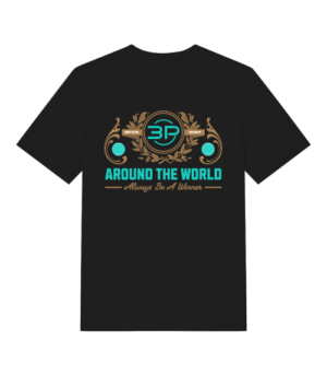 T-SHIRT - ARROUND THE WORLD FRONTPRINT