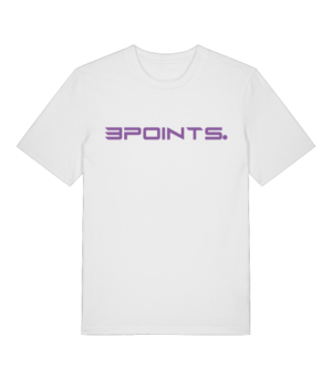 T-SHIRT 3POINTS. WHITE