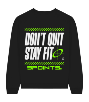 OVERSIZED SWEATER DON´T QUIT BACKPRINT
