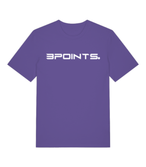 T-SHIRT 3POINTS. LILA
